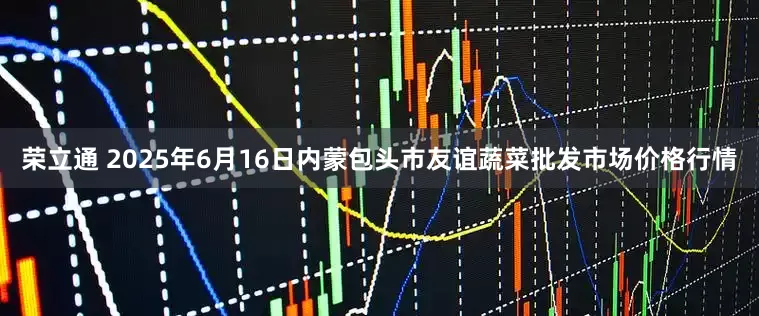 荣立通 2025年6月16日内蒙包头市友谊蔬菜批发市场价格行情