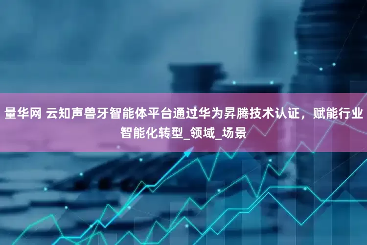 量华网 云知声兽牙智能体平台通过华为昇腾技术认证，赋能行业智能化转型_领域_场景